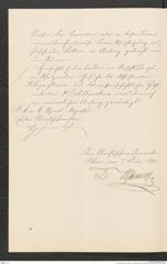 k.k. naturhistorisches Hofmuseum, Intendanzakten 1885-1896 (Hauer), Aktenzahl Z.373/1890, Seite 2